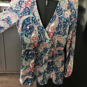 Paisley Romper